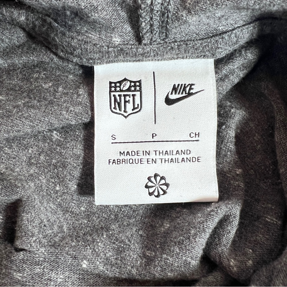 Nike Minnesota Vikings Hoodie Size Small - Grey Color - Picture 6 of 7
